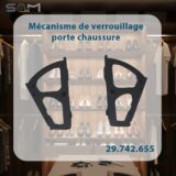 Mécanisme  porte chaussure métalique