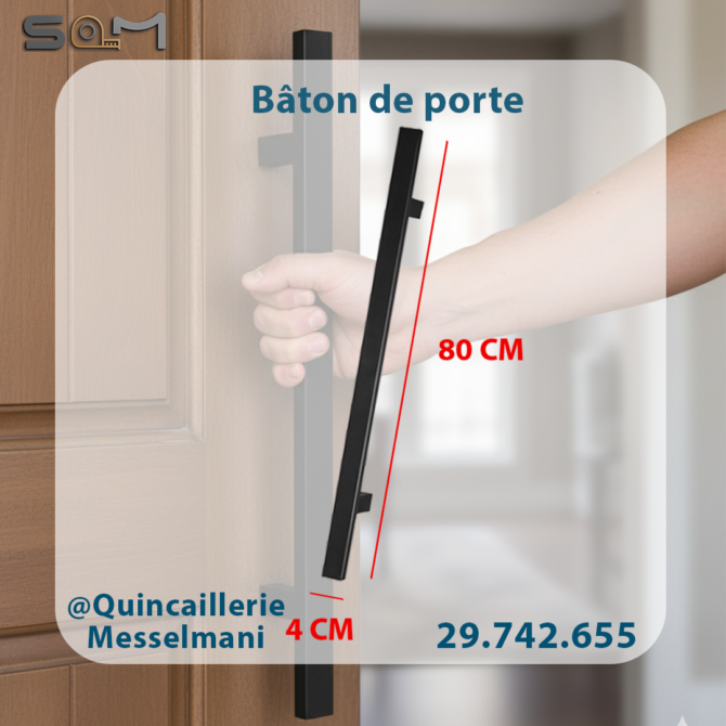bâton de porte