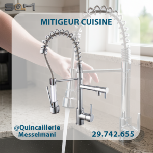 mitigeur de cuisine cocon (INOX)
