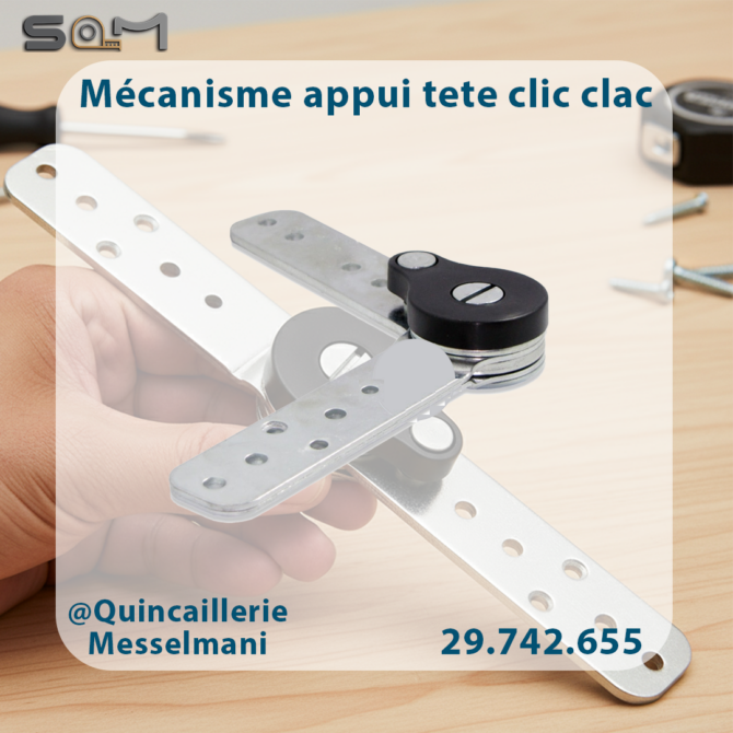 mécanisme appui tete clic clac