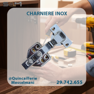 Charnière INOX 2D