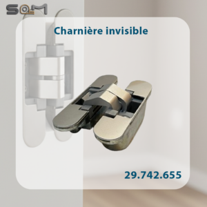 Charnière invisible