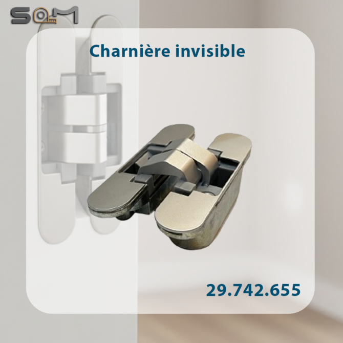 Charnière invisible