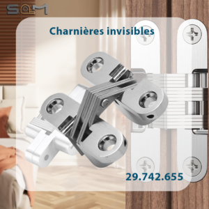 Charnière invisible