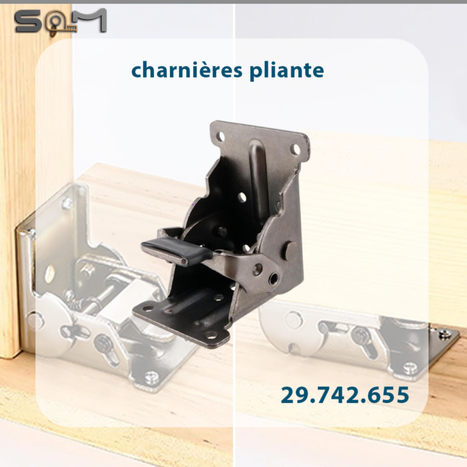Charnière pilante