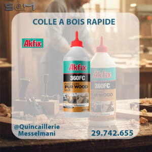 colle a bois rapide