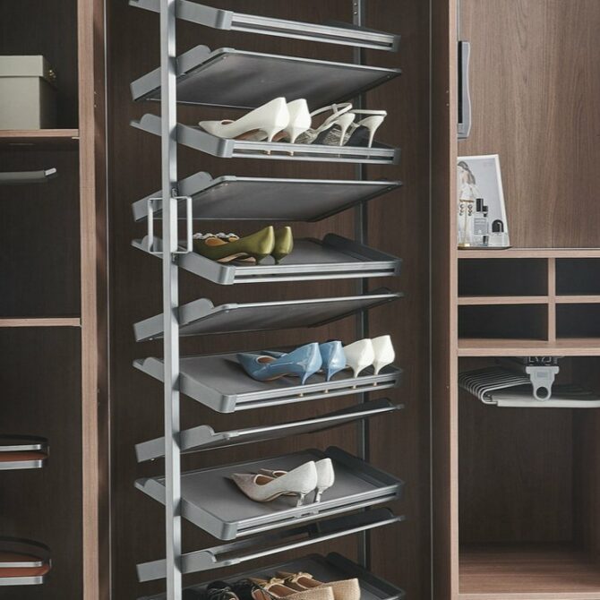 porte chaussure rotatif  (Quartello)