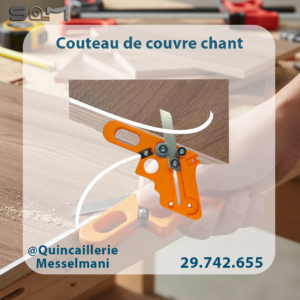 couteau de couvre chant