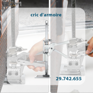 cric d&rsquo;armoire métalique