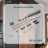 kit porte invisible